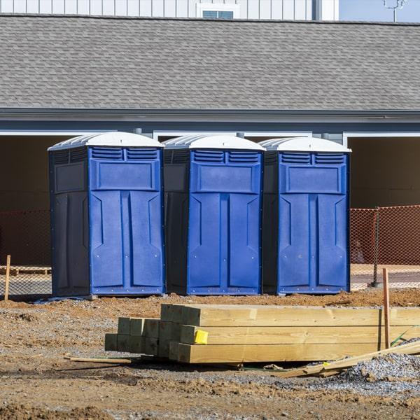 additional features that can be added to a construction site porta potty include hand sanitizer dispensers, portable sinks, and mirrors